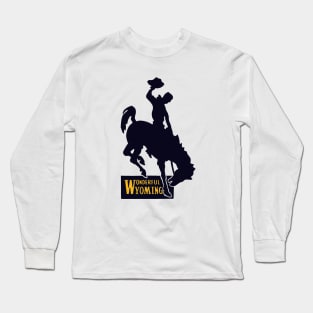 1940s Wonderful Wyoming Long Sleeve T-Shirt